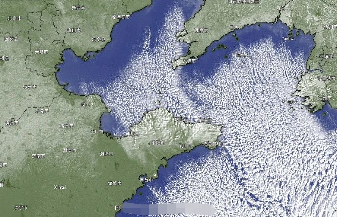 山东威海烟台的雪似乎可以叫冷流雪.